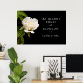 最高の教育の結果 ポスター (ホームオフィス)