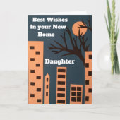 最高の新しい家の娘さんの願い カード (正面)