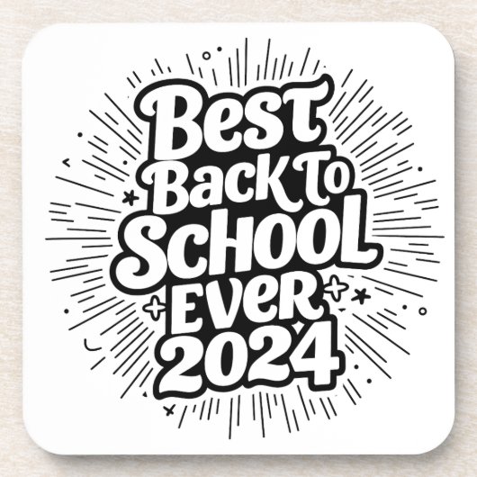最高の新学期2024年デザイン コースター (正面)