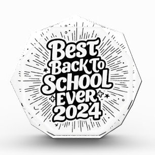 最高の新学期2024年デザイン フォトブロック