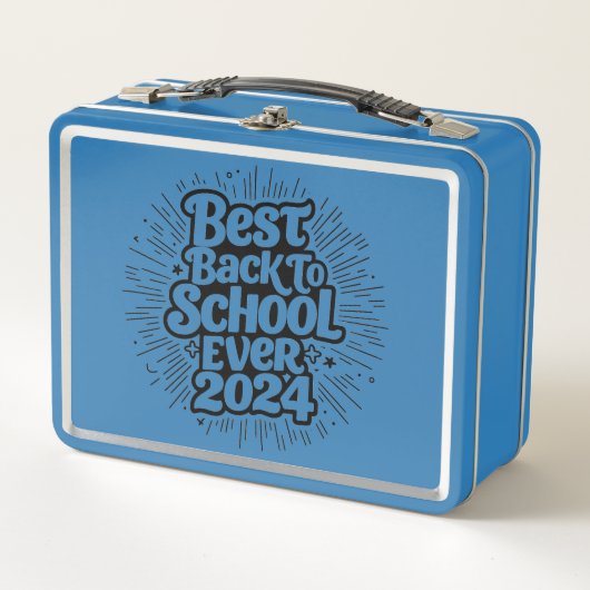 最高の新学期2024年デザイン メタルランチボックス (正面)