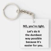 最高の方法 キーホルダー (正面)