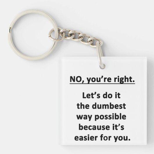 最高の方法 キーホルダー (正面)