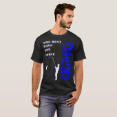 最高の日々は釣りに費やされる Tシャツ (正面フル)