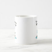 最高の日々は釣りに費やす コーヒーマグカップ (中央)