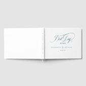 最高の日だ!エレガント結婚の ゲストブック (全面)