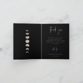 最高の日の写真結婚ありがとう サンキューカード (内部)