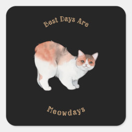 最高の日は数日だ スクエアシール