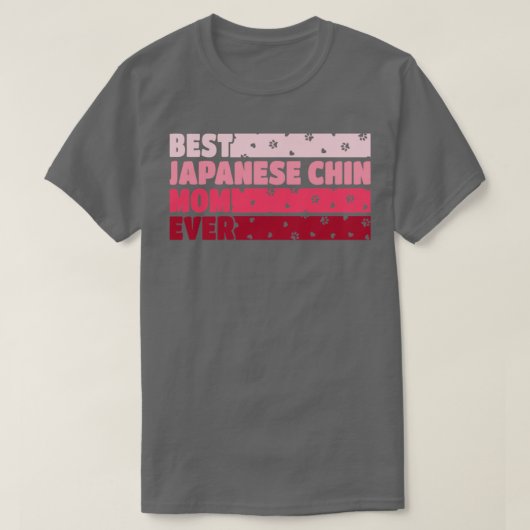 最高の日本のチン・ママ Tシャツ (デザイン正面)