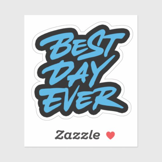 最高の日 シール (シート)