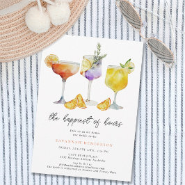 最高の時間のブライダルシャワーの招待 招待状