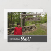 最高の時間を過ごしてる!!! ポストカード (正面/裏面)