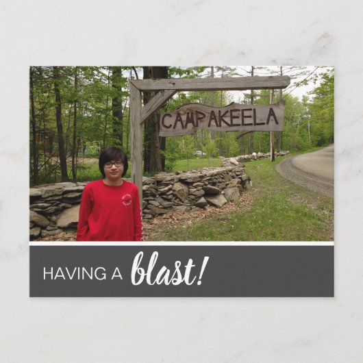 最高の時間を過ごしてる!!! ポストカード (正面)