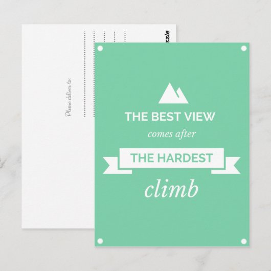 最高の景色 ポストカード (正面/裏面)