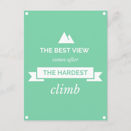 最高の景色 ポストカード (正面)