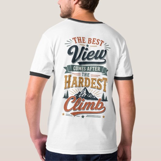 最高の景色 Tシャツ (裏面)