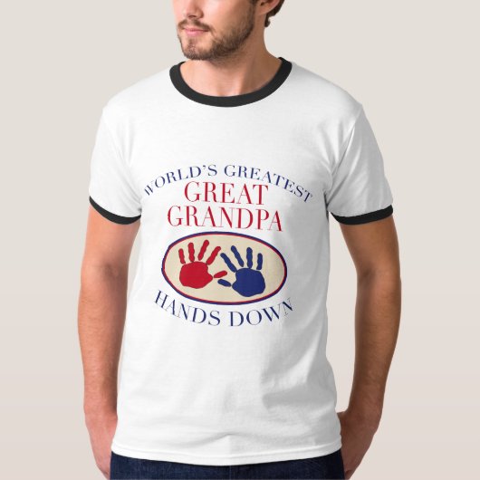 最高の曽祖父 Tシャツ (正面)
