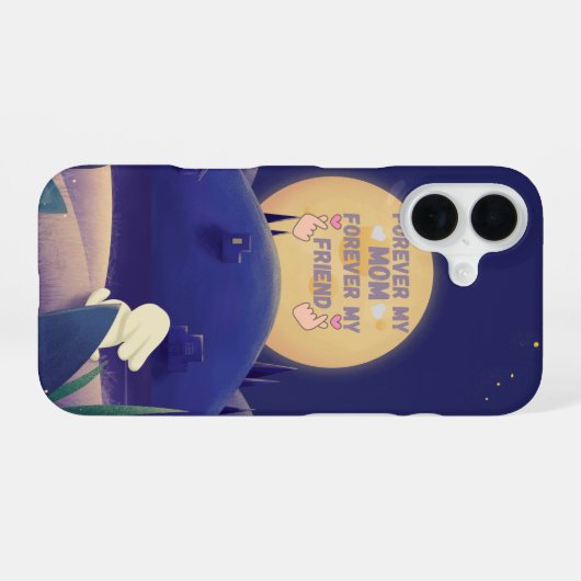 最高の最高のおさん&友だち – 意味のあるギフト電話Cov iPhone 16ケース (裏面横)