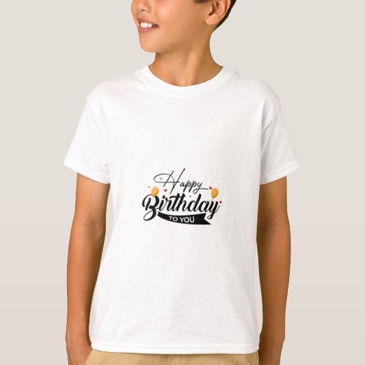 最高の最高のハッピーバースデー Tシャツ (正面)