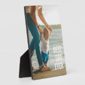 最高の最高のEver Father Everカスタムphoto フォトプラーク (側面)