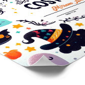 最高の服装証明書 – かわいい幽霊テーマポスター ポスター (角)