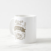 最高の望み コーヒーマグカップ (正面左)