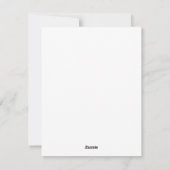 最高の朝を！ラッキーアイリッシュパーティーアート シーズンカード (裏面)