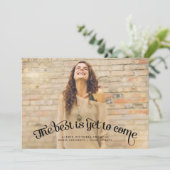 最高の未だ卒業来発表 招待状 (スタンド正面)