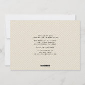 最高の未だ卒業来発表 招待状 (裏面)