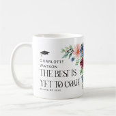 最高の未来出のフローラ コーヒーマグカップ (左)