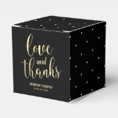 最高の未来編集可能カラー卒業パーティ フェイバーボックス (正面サイド)