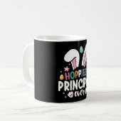 最高の校長エバースクールイースターバニーエッグ コーヒーマグカップ (正面左)