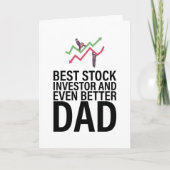 最高の株式投資家とより良いパパ カード (正面)