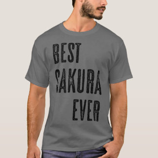 最高の桜はおもしろい今まで可愛い男性の女性の子供の名前 Tシャツ