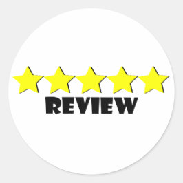 最高の検討のステッカー ラウンドシール