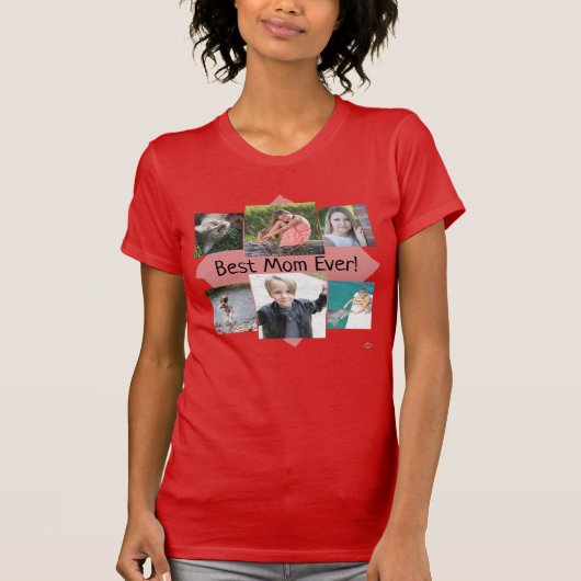最高の母さん!写真Tシャツ – HAMbWG Tシャツ (正面)