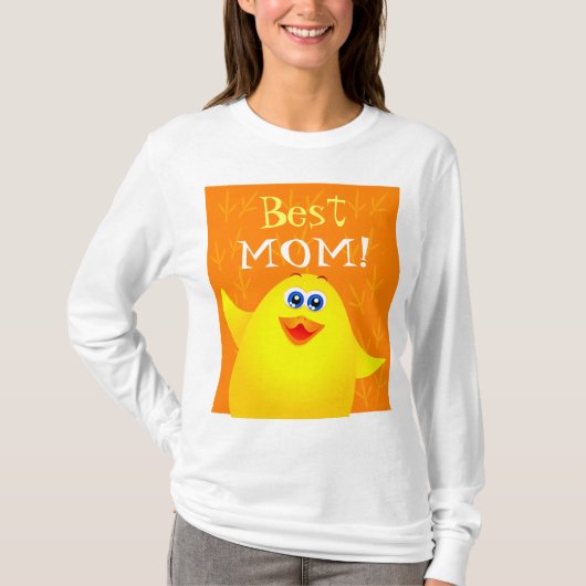最高の母さん!Tシャツ Tシャツ (正面)