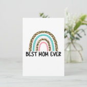 最高の母のグリーティングカード カード (スタンド正面)