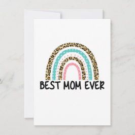 最高の母のグリーティングカード カード