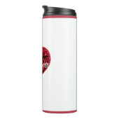 最高の母のフローラモダン母の日 タンブラー (回転右)