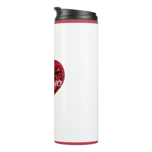 最高の母のフローラモダン母の日 タンブラー (回転右)