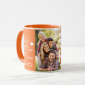 最高の母の写パーソナライズされた真 マグカップ (正面左)