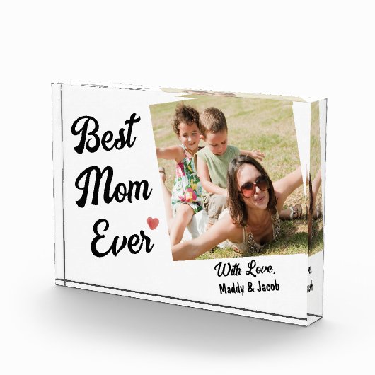 最高の母の写モダン真 フォトブロック (右)