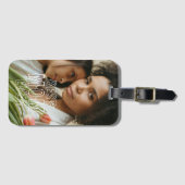 最高の母の写真エレガント ラゲッジタグ (正面横)