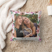 最高の母の写真カスタム文字ハッピーマザーズ・デイ クッション (ブランケット)