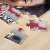 最高の母の写真カスタム記念 ジグソーパズル (側面)