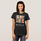 最高の母の写真コラージュ母の日 Tシャツ (正面フル)