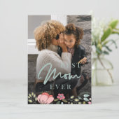 最高の母の写真パーソナライズされた母の日 シーズンカード (スタンド正面)