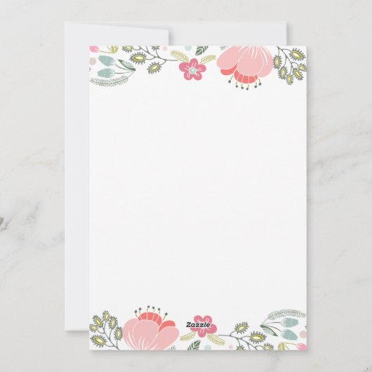 最高の母の写真パーソナライズされた母の日 シーズンカード (裏面)