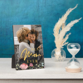 最高の母の写真パーソナライズされた母の日 フォトプラーク